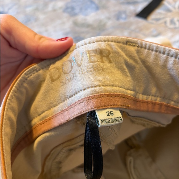 Women's Beige Riding Breeches - Picture 2 of 2